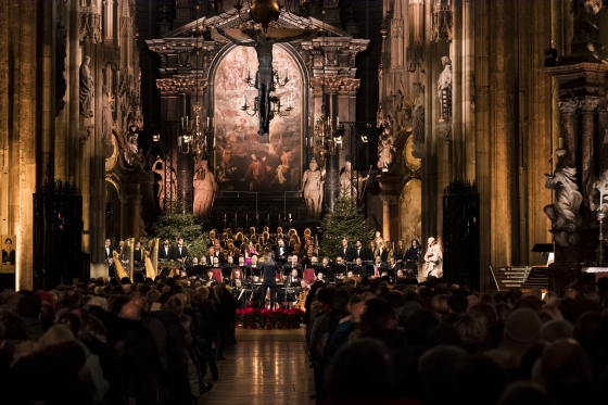 Foto der Wiener Symphoniker im Stephansdom