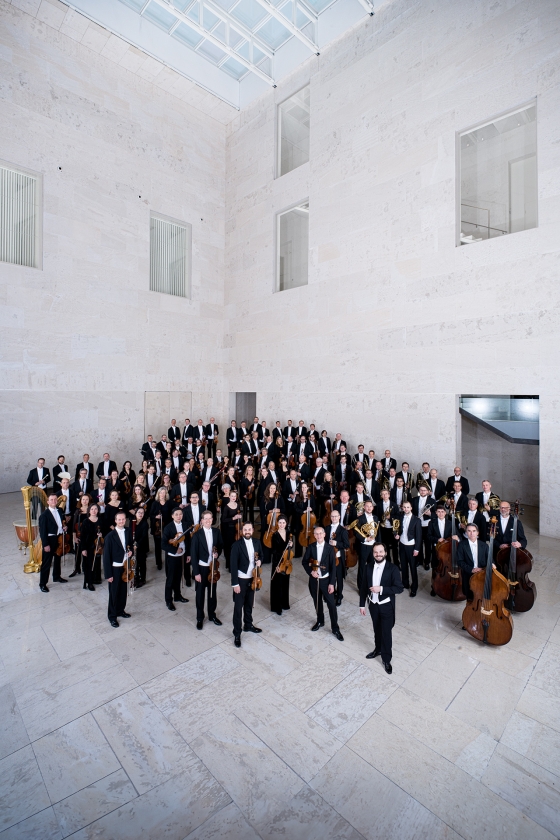 Orchester im Leopold Museum