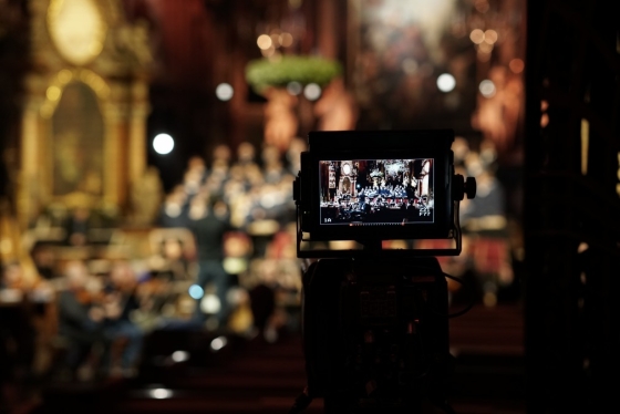 Foto der Wiener Symphoniker im Stephansdom