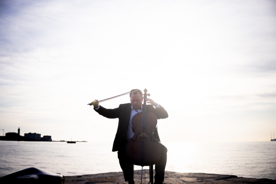 Cello an der Molo Audace