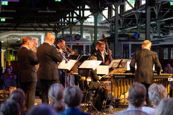 Ensemble der Wiener Symphoniker spielt im Verkehrsmuseum