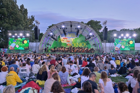 Bühne und Ambiente Prater-Picknick