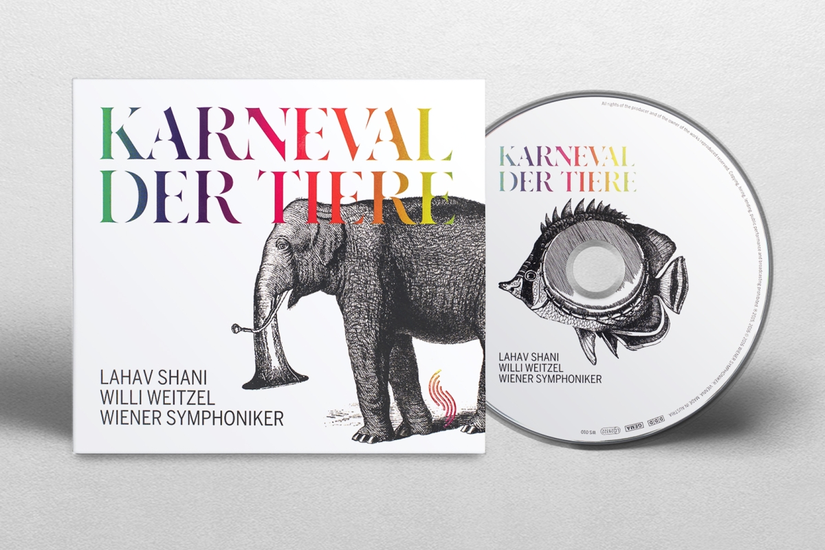 CD und Cover von Karneval der Tiere