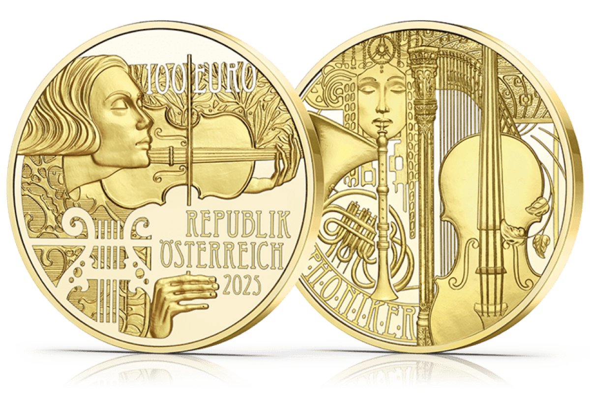 Gold-Münze Wiener Symphoniker