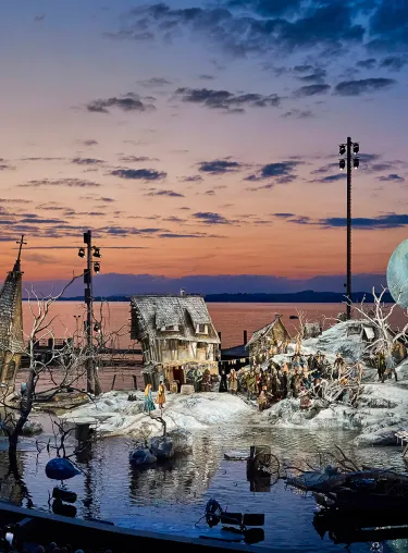 Seebühne zur Oper Der Freischütz in Bregenz