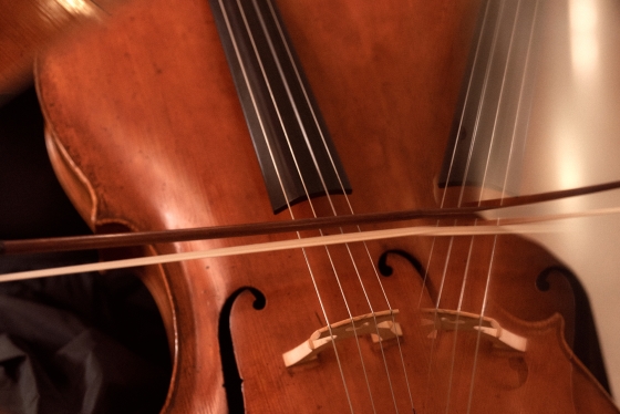Mittelteil eines Cellos
