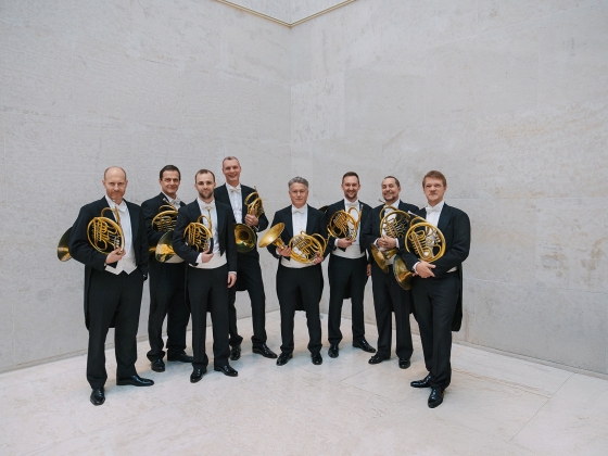 Acht Hornisten der Wiener Symphoniker